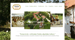 Desktop Screenshot of farmalevin.cz